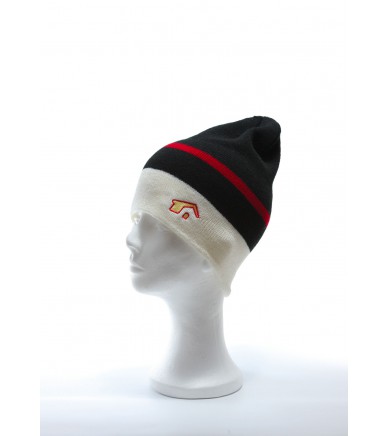 HARRINGTON WHITE / black, red