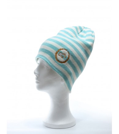 MINI STRIPE REVERSIBLE LIGHT BLUE / white