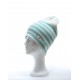 MINI STRIPE REVERSIBLE LIGHT BLUE / white