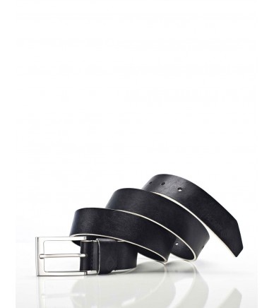 COLOREDGE BELT BLACK / white