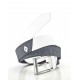 TIE BELT GREY HERRINGBONE