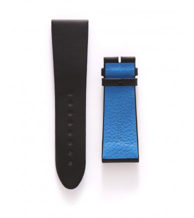 C-CLASS WRISTBAND ALL BLACK / cyan