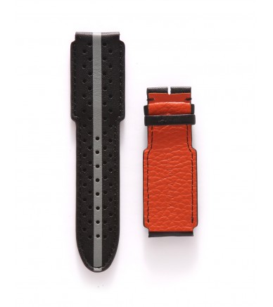 G-CLASS WRISTBAND PIRATE BLACK / burnt orange
